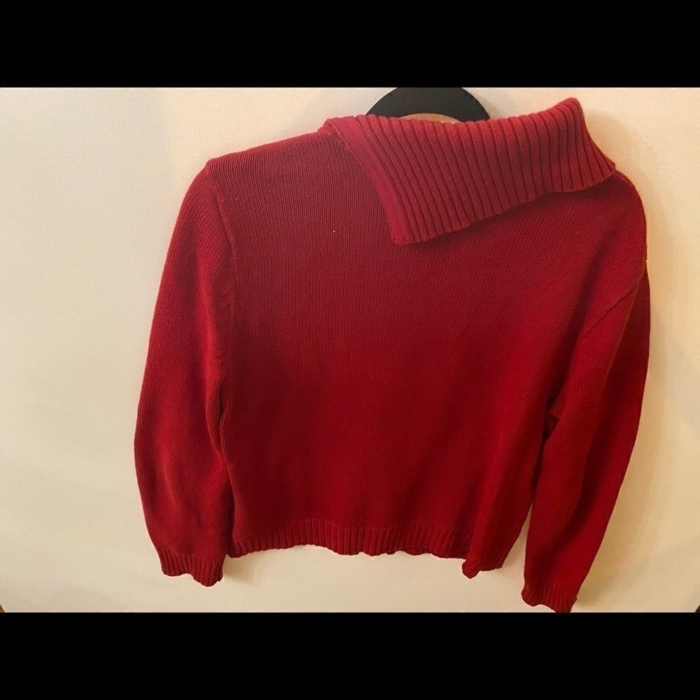 Chaps East . 1978solid Turtleneck Knitsweater - image 5